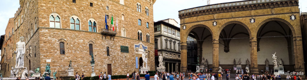 Italia - Florenca - Piazza della Signoria