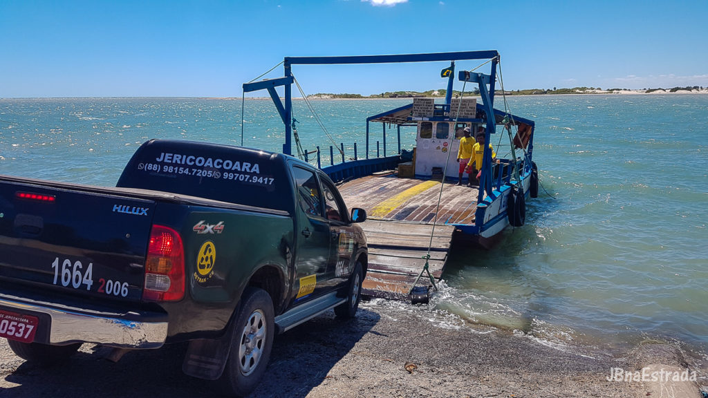 Brasil - Ceara - Camocim - Travessia do Rio Coreau