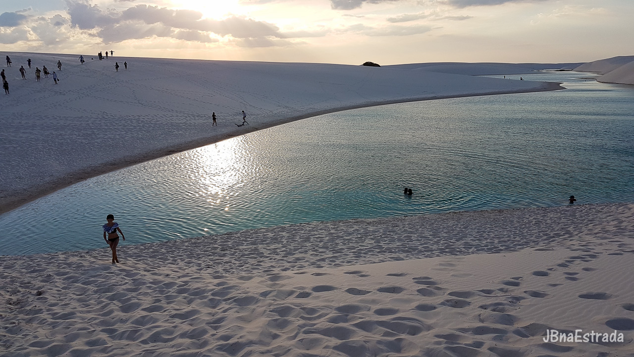 Brasil - Maranhao - Barreirinhas - Parque Nacional Lencois Maranhenses - Lagoa Azul