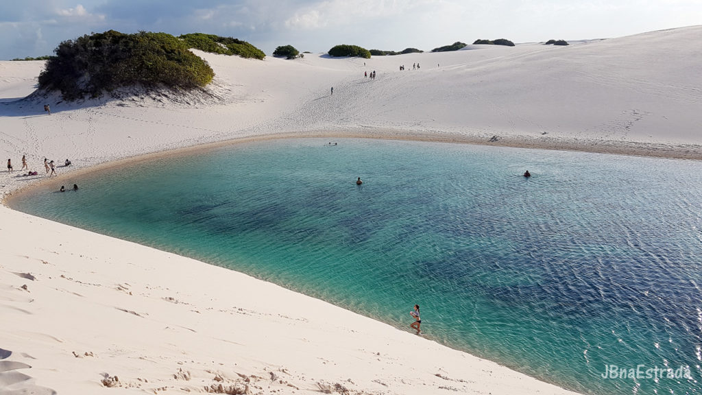 Brasil - Maranhao - Barreirinhas - Parque Nacional Lencois Maranhenses - Lagoa das Esmeraldas