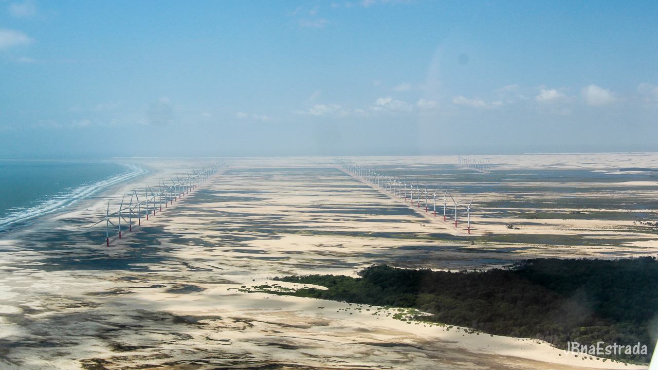 Brasil - Maranhao - Barreirinhas - Sobrevoo Lencois Maranhenses