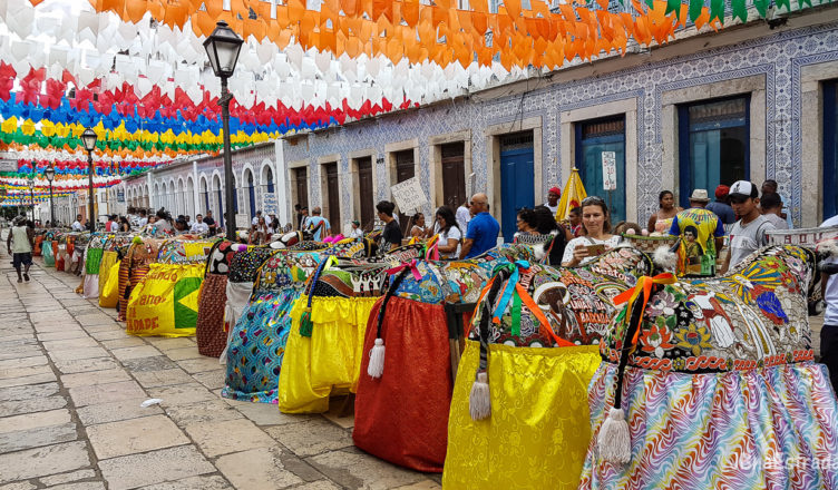 Brasil - Maranhao - Sao Luis - Centro Historico - Encontro dos Miolos - Boi Bumba