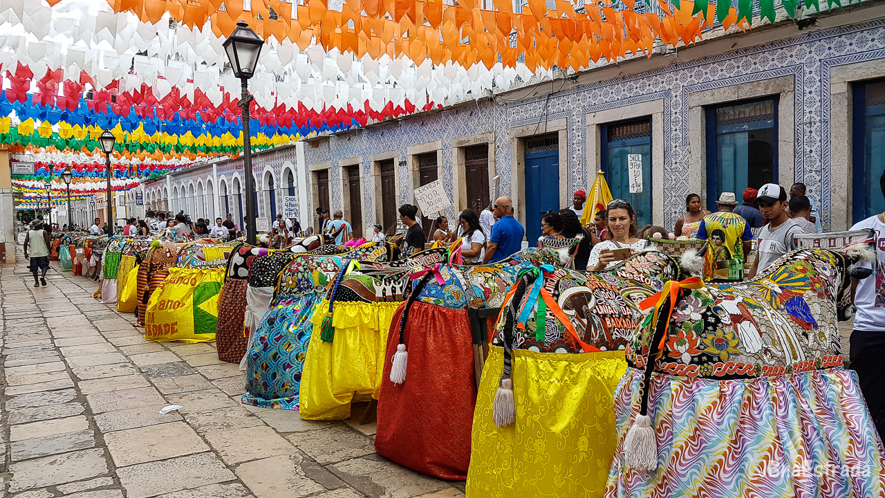 Brasil - Maranhao - Sao Luis - Centro Historico - Encontro dos Miolos - Boi Bumba