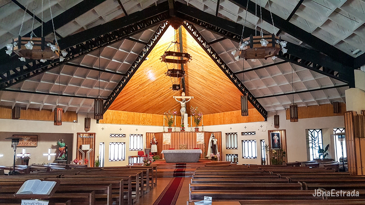 Chile - Isla Grande de Chiloe - Ancud - Plaza de Armas - Catedral