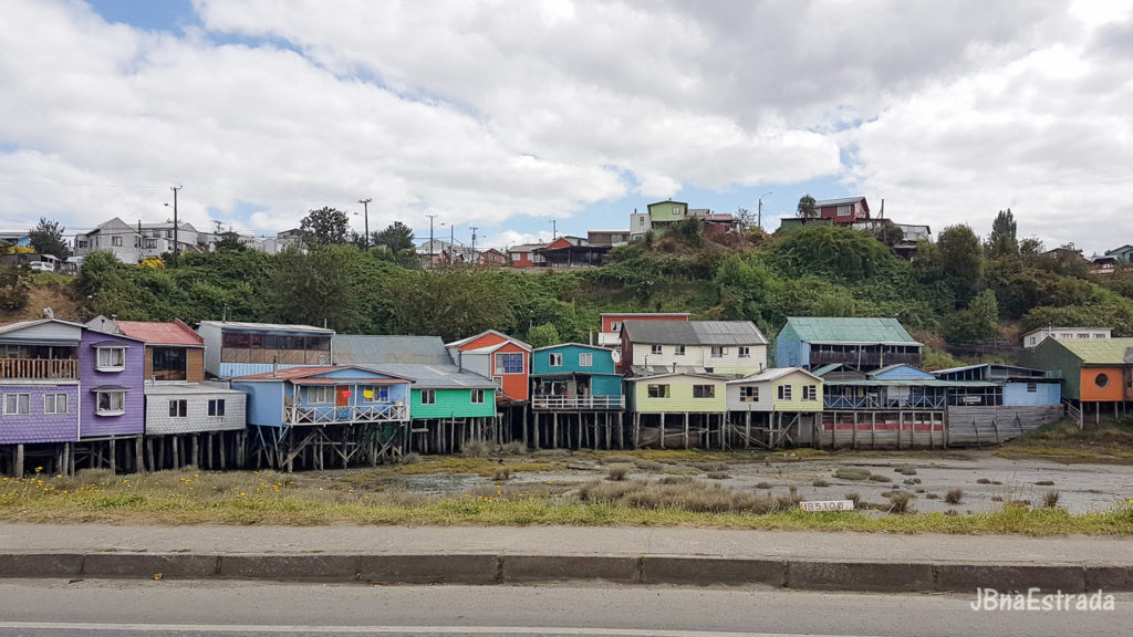 Chile - Isla Grande de Chiloe - Castro - Palafitas