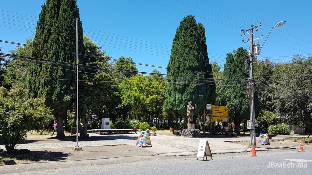 Chile - Lican Ray - Plaza de Armas