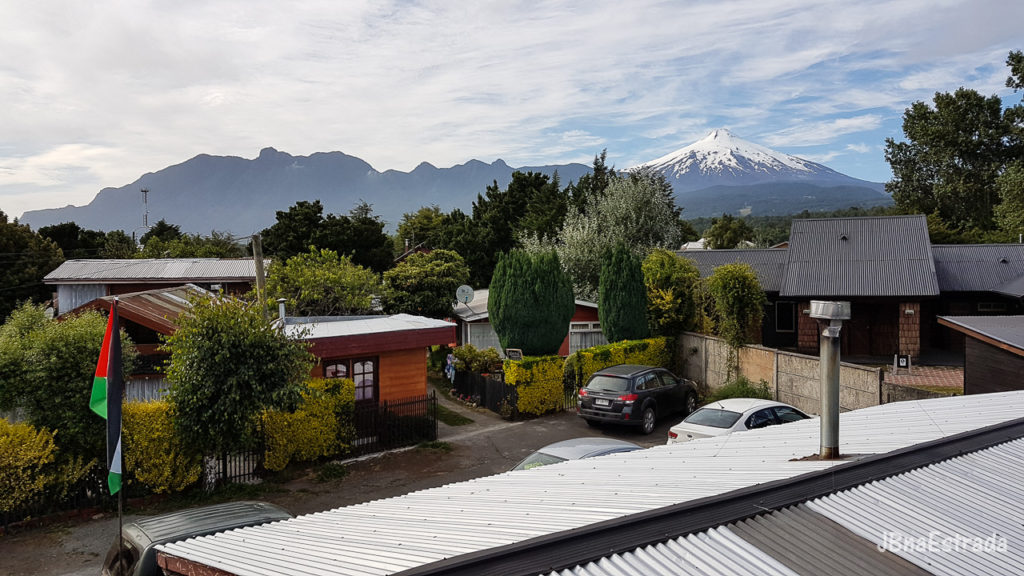 Chile - Pucon - Hostal Eifelhaus - Vista do Quarto 2