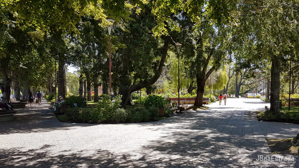 Chile - Pucon - Plaza de Armas