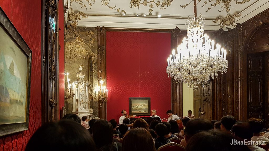 Austria - Viena - Concerto no Palais Schonborn