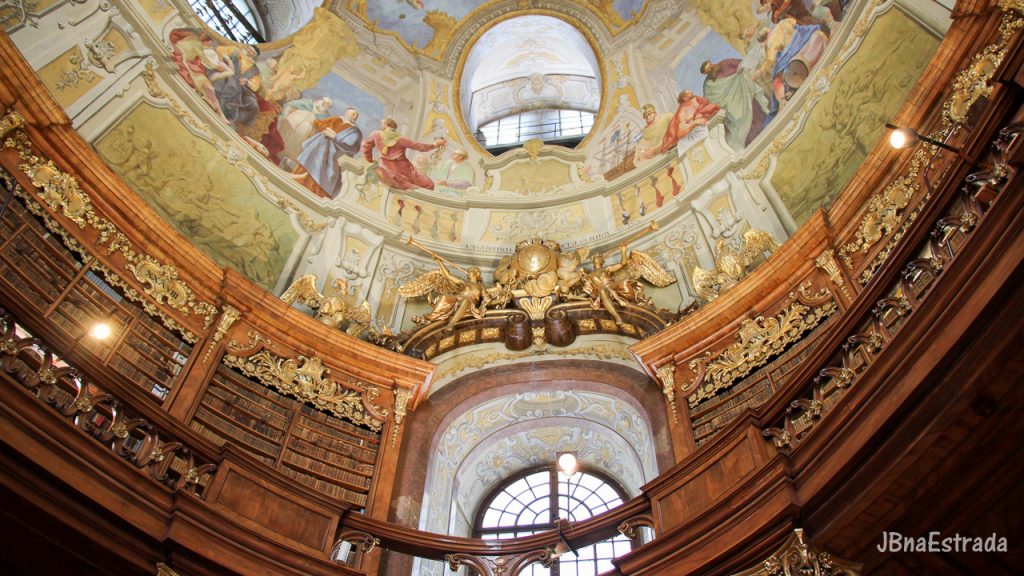 Austria - Viena - Hofburg - Biblioteca Nacional Austriaca
