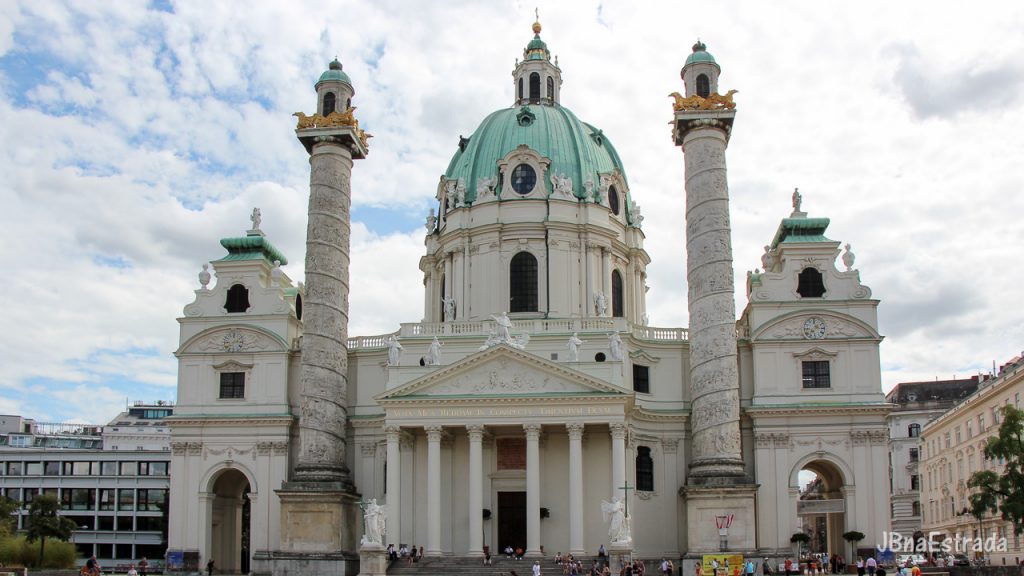 Austria - Viena - Igreja de Sao Carlos
