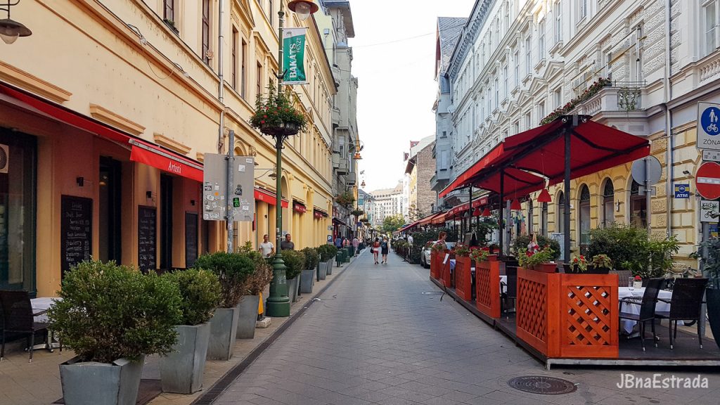 Hungria - Budapeste - Ruas de Budapeste