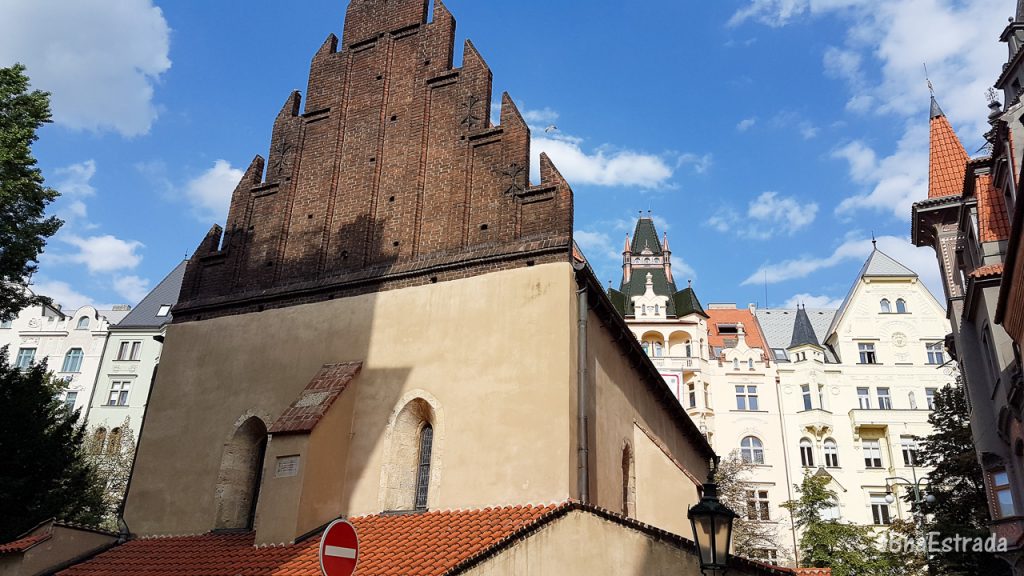 Republica Tcheca - Praga - Bairro Judeu - Sinagoga Velha e Nova