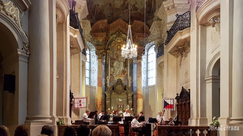 Republica Tcheca - Praga - Concerto na Igreja de São Nicolau