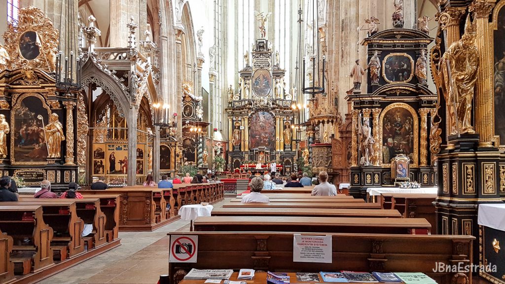 Republica Tcheca - Praga - Praca da Cidade Velha - Igreja de Nossa Senhora Diante de Tyn