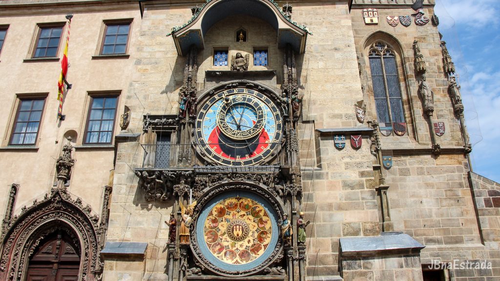 Republica Tcheca - Praga - Praca da Cidade Velha - Orloj