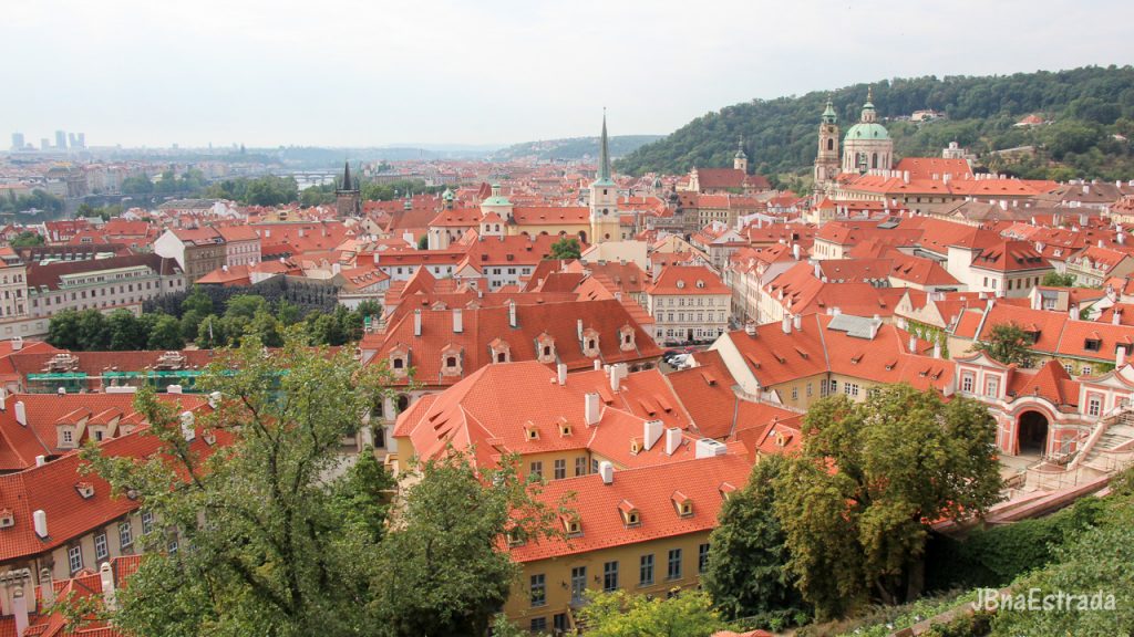 Republica Tcheca - Praga - Vista Castelo de Praga
