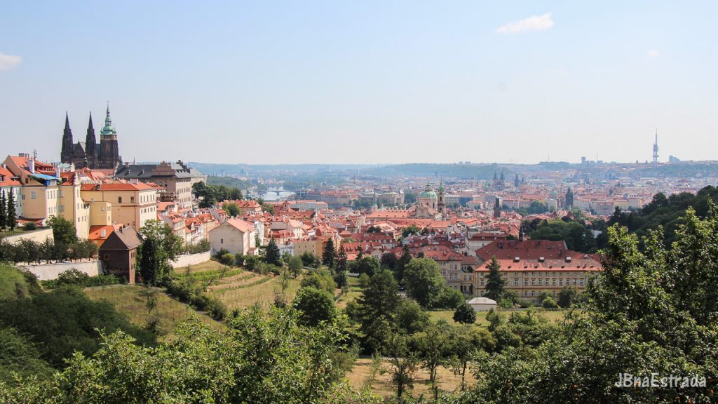 Republica Tcheca - Praga - Vista Mosteiro de Strahov