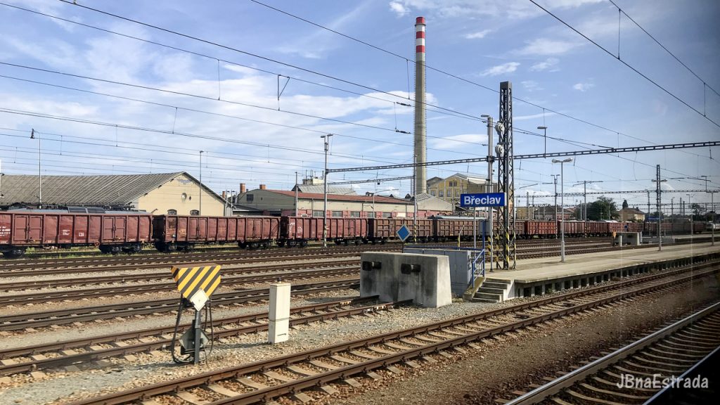 Trajeto entre Praga e Viena