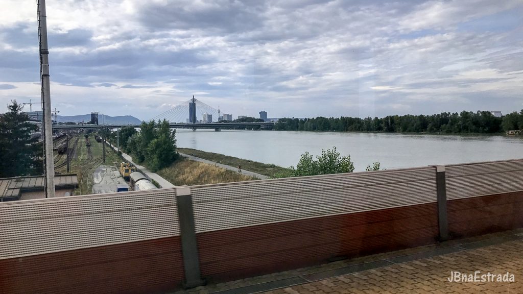 Trajeto entre Praga e Viena