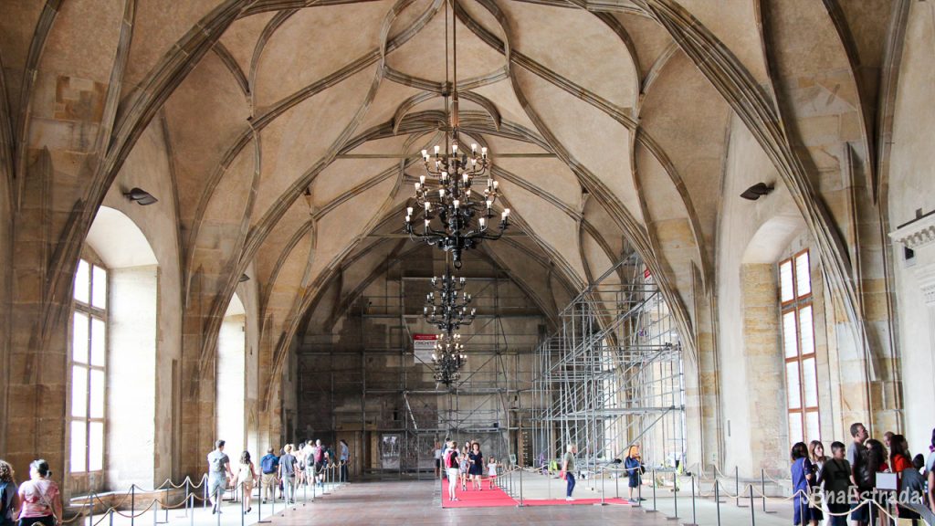 Republica Tcheca - Praga - Castelo de Praga - Antigo Palacio Real - Salao Vladislav