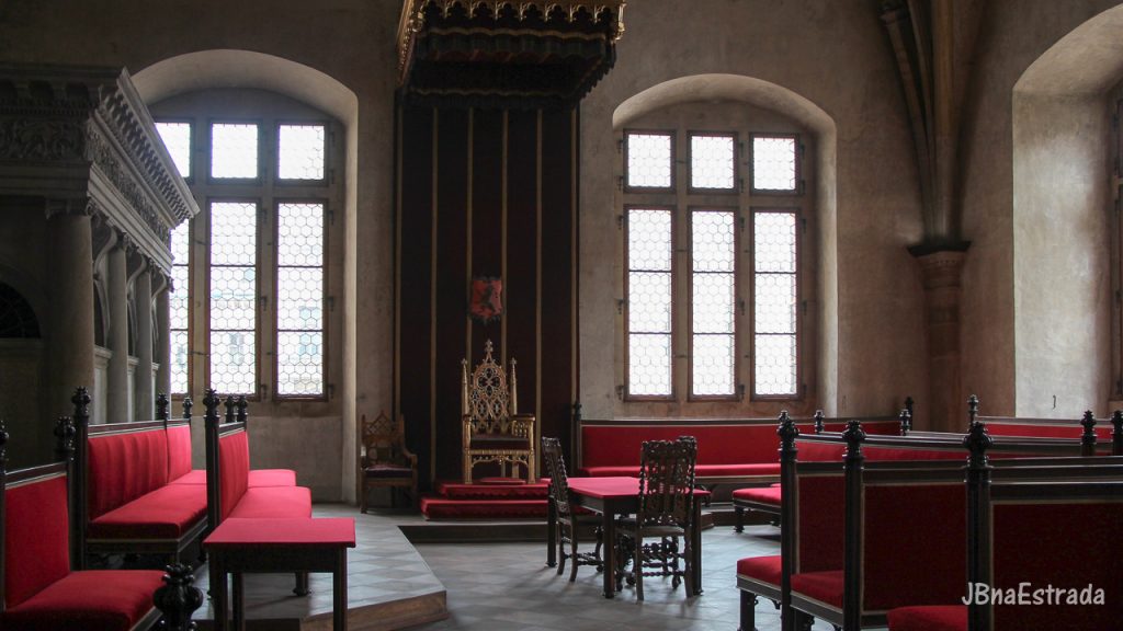 Republica Tcheca - Praga - Castelo de Praga - Antigo Palacio Real - Salao do Trono