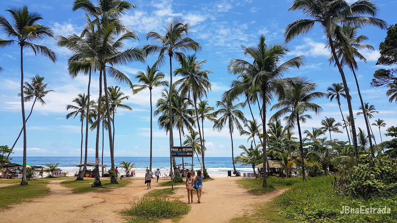 Brasil - Bahia - Itacare - Praia do Resende (Praias Urbanas de Itacaré)