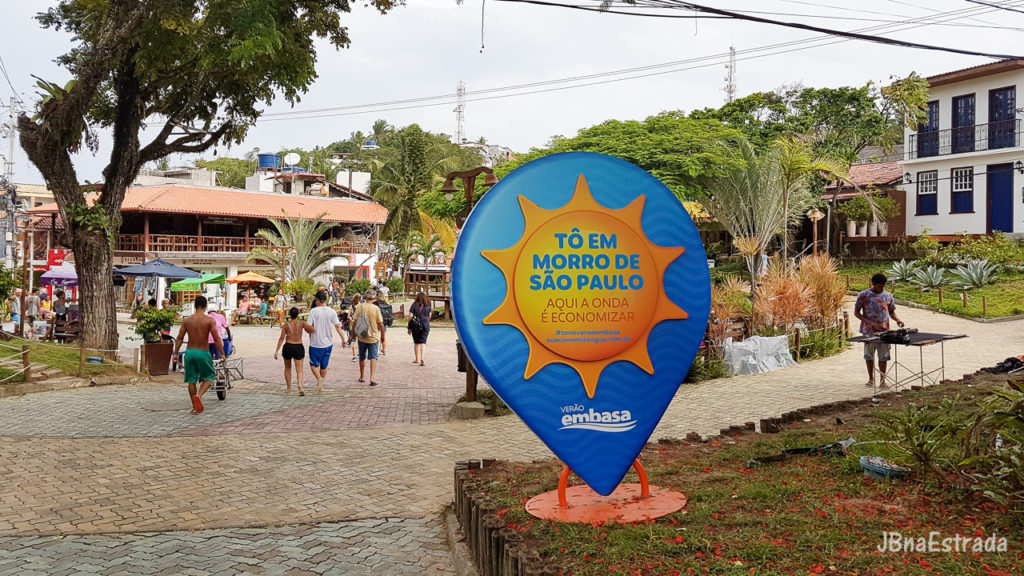 Brasil - Bahia - Morro de Sao Paulo - Praca