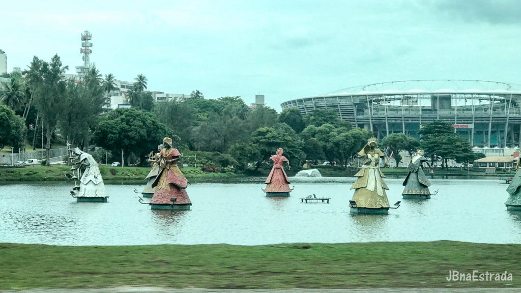 Brasil - Bahia - Salvador - Dique do Tororo e Fonte Nova
