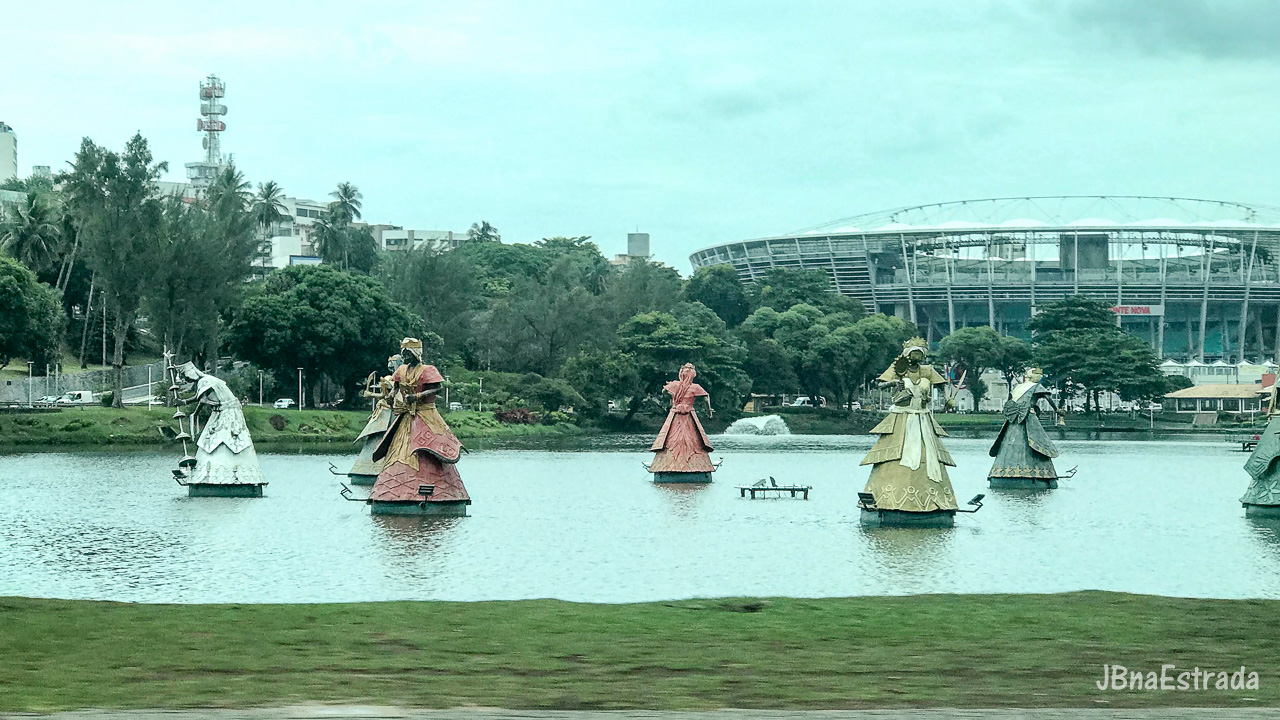 Brasil - Bahia - Salvador - Dique do Tororo e Fonte Nova