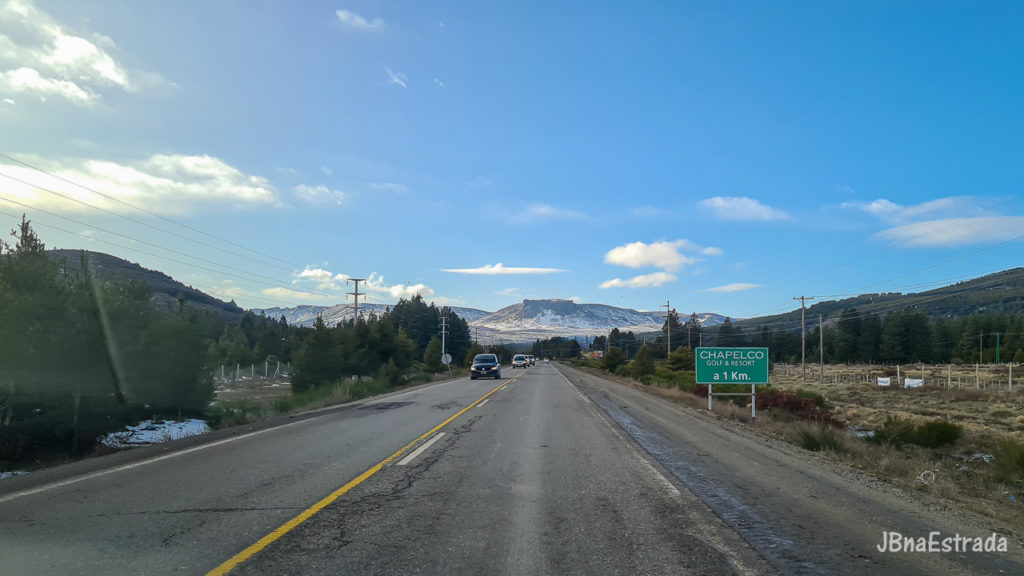Argentina - San Martin de los Andes - Trajeto ao Aeroporto de Chapelco