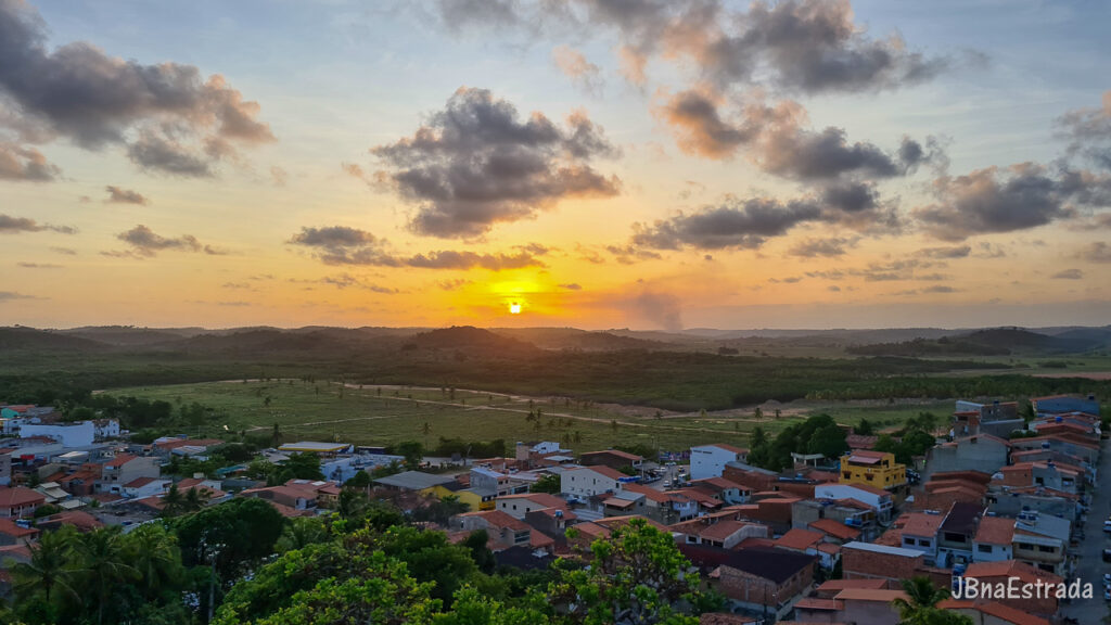 Brasil - Alagoas - Maragogi - Por do sol no Mirante Alto do Cruzeiro