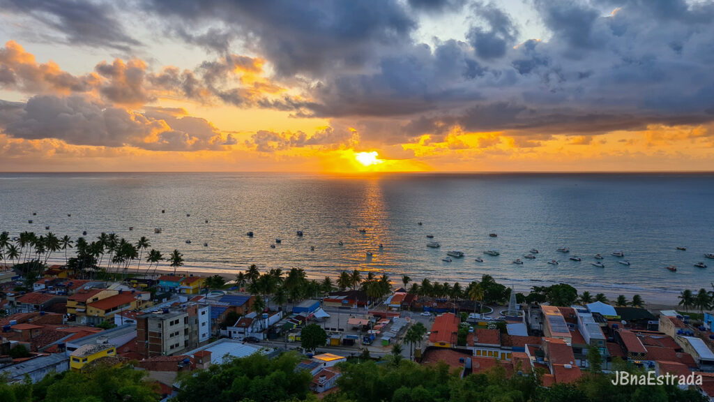 Brasil - Alagoas - Maragogi - Vista Pousada Alto do Cruzeiro
