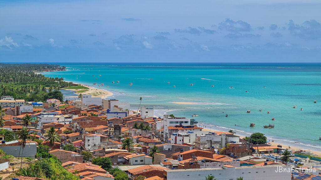 Brasil - Alagoas - Maragogi - Vista Pousada Alto do Cruzeiro