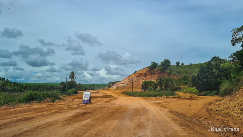 Brasil - Alagoas - Trajeto entre Maceio e Barra de Santo Antonio