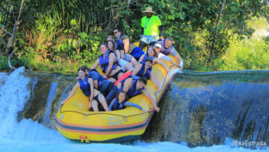 Brasil - Mato Grosso do Sul - Bonito - Eco Park Porto da Ilha - Passeio de Bote no Rio Formoso