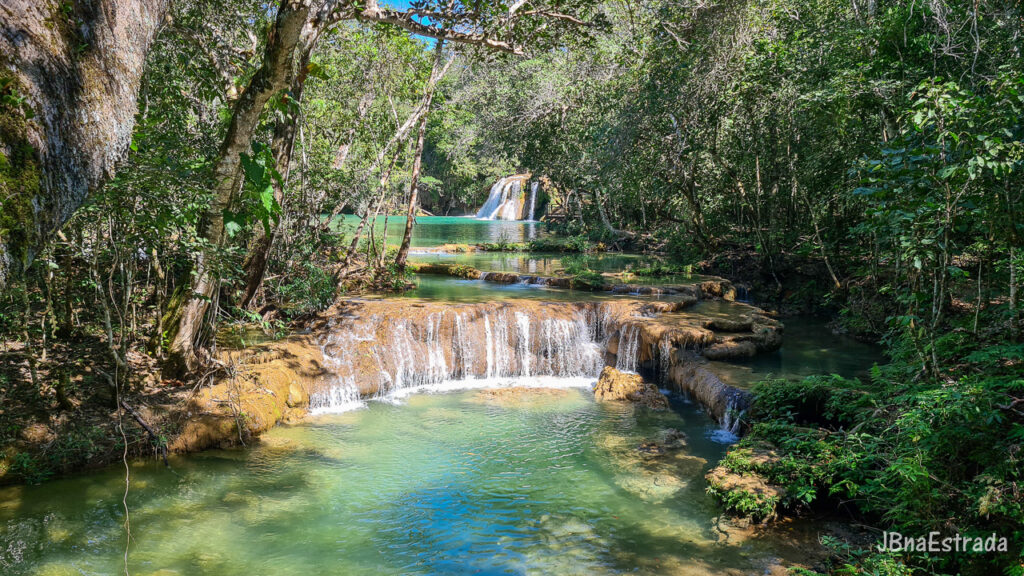 Brasil - Mato Grosso do Sul - Bonito - Estancia Mimosa - Cachoeira da Agua Doce