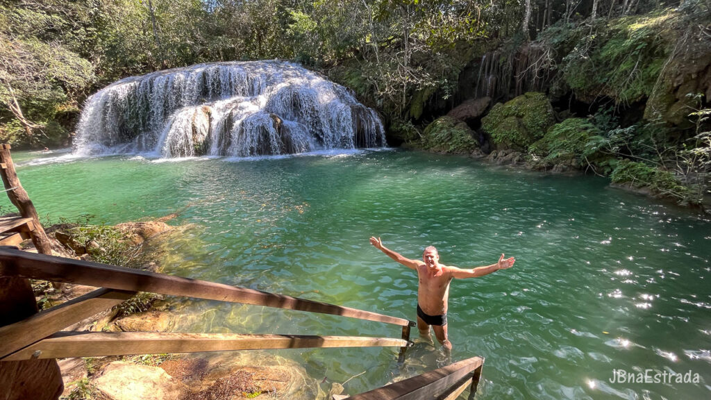 Brasil - Mato Grosso do Sul - Bonito - Estancia Mimosa - Cachoeira do Sinhozinho