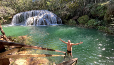 Brasil - Mato Grosso do Sul - Bonito - Estancia Mimosa - Cachoeira do Sinhozinho