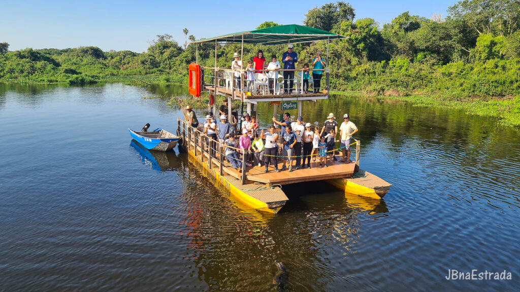 Brasil - Mato Grosso do Sul - Miranda - Fazenda San Francisco (Pantanal) - Passeio de Chalana