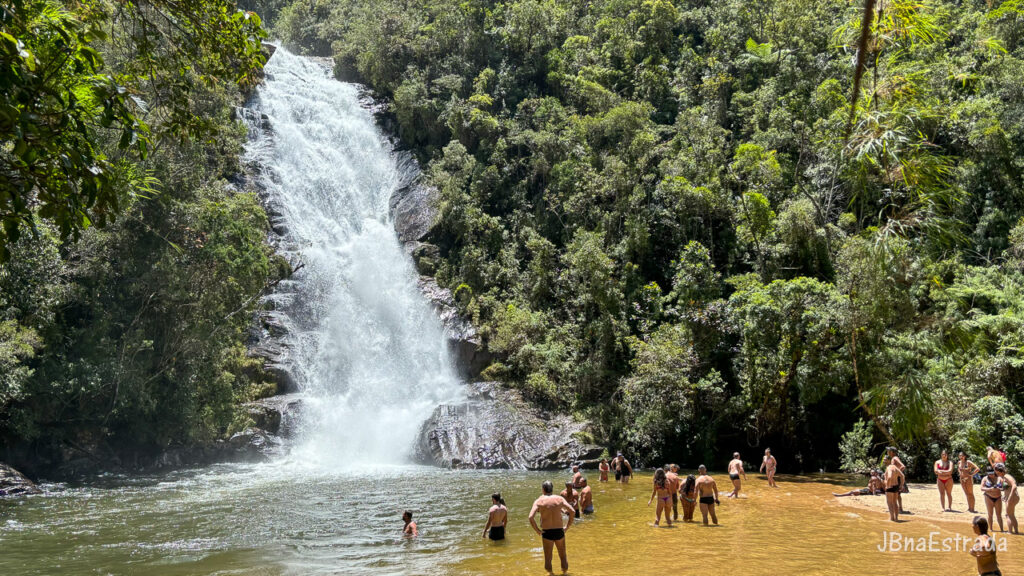 Brasil - Sao Paulo - Sao Jose do Barreiro - Parque Nacional da Serra da Bocaina - Cachoeira Santo Isidro