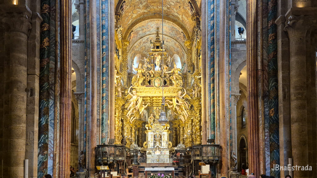 Espanha - Santiago de Compostela - Catedral de Santiago de Compostela - Capela-mor
