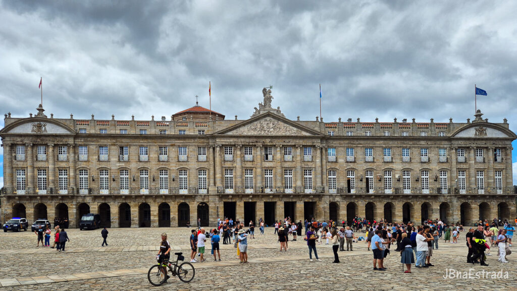 Espanha - Santiago de Compostela - Plaza del Obradoiro - Palacio de Rajoy