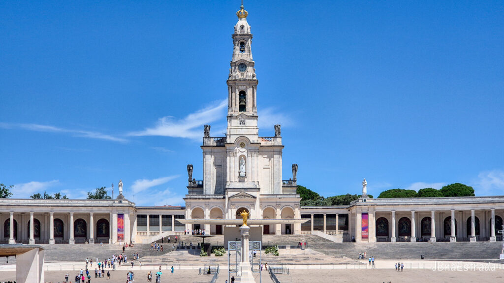 Portugal - Fatima - Santuario de Fatima - Basilica de Nossa Senhora do Rosario de Fatima