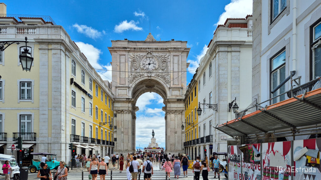 Portugal - Lisboa - Arco da Rua Augusta