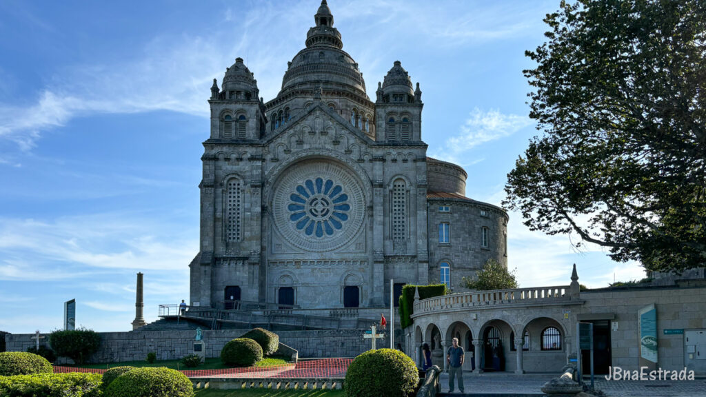 Portugal - Viana do Castelo - Monte de Santa Luzia - Santuario do Sagrado Coracao de Jesus