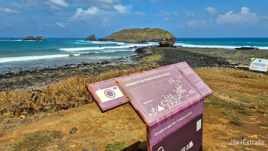 Brasil - Pernambuco - Fernando de Noronha - Mirante da Ponta do Air France