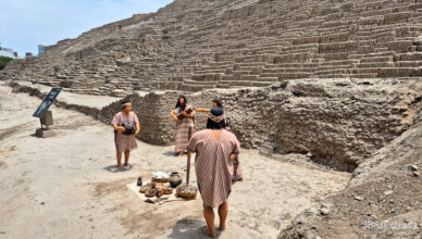 Peru - Lima - Miraflores - Museo de Sitio Huaca Pucllana
