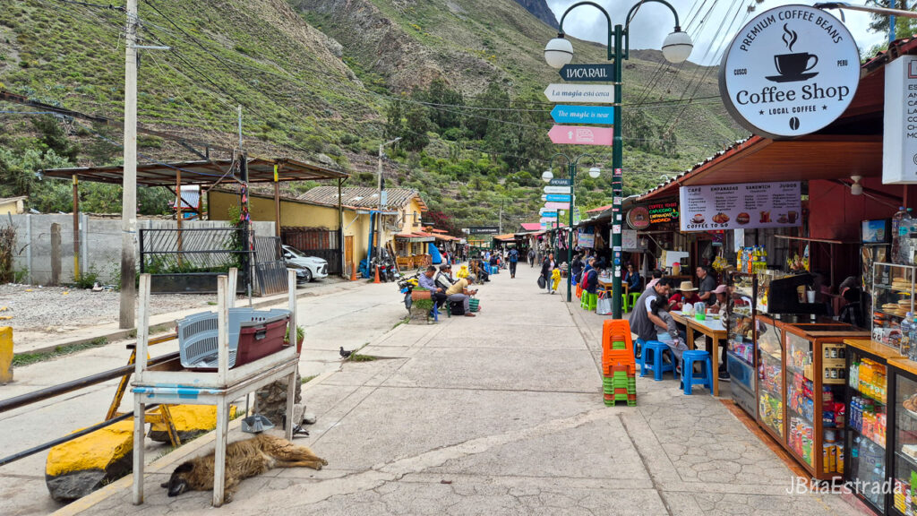 Peru - Ollantaytambo - Estacao de Trem