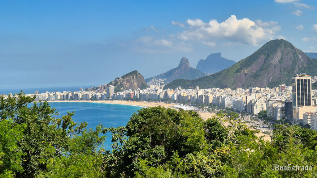 Brasil - Rio de Janeiro - Leme - Forte Duque de Caxias - Vista Copacabana
